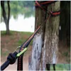 Hammocks 2st Super Strong Hammock Straps With Carabiners Buckles Cam Handing Ha Tree Hanging Belt rep Swing Aerial Yoga Bind Drop Del DHVR8