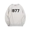 Sweats à capuche masculine Sweatshirts pour hommes Pullover Designer Femmes Lettre de réflexion Hoody Fashion Loose Ess Streetwear Clothing High Street Tracks Cost Blacks To XL 91J2