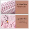 Dog Apparel Pajama Striped Four-legged Pure Cotton Outfit Clothes For Small Medium Dogs Winter Warm Velvet Jumpsuits Housewear