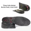 39 cm Invisible Höjd Öka Intersula Kudde Justerbar sko Heel Insoles Insert högre stöd Absorbant Foot Pad 231221