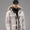 Wysokiej jakości 1: 1 Kurtka w dół kurtka designerska kurtka zimowa kurtka męska i damska modna gęstna ciepła, swobodna neutralna zimowa kurtka futra z kapturem