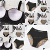 Bikinis Set Designer Bikini Badebekleidung Badeanzug Frauen Split konservativer Taille er Bauch zeigen dünne schlanke Fit -Mode -Gitter y Open Rücken Dhj0d