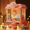 Children's Mini Claw Machine Household Electric Coin Clip Doll Machine Play Games Machine speelgoed