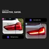 Dla BMW X1 F48 F49 LED Ogon Light 16-20 Turn Signal Sygnał hamulca Odwrotne Parking Light