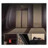 Couvertures de siège d'auto pour le SUV berline Ensemble de cuir durable à cinq places de place