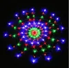 Strings fairy indoor outdoor Colorful 120 LED Net Light For Christmas Party EU UK US AU plug 1.2m