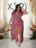 Summer Dress Women Sexy In Dresses with Floral Print Elegant and Beautiful Womens Dresses Plus Size Wholesale Drop 231222