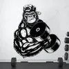 Çıkartmalar Goril Vücut İnşa Çıkarma Fitness Duvar Çıkartmaları Güçlü Güçlü Sticker Vinil Ev Dekoru İç Tasarım Duvar Vural Çıkarılabilir 4663 210