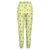 Pantaloni da donna pastello da libhfly jogger da signore colorate animali retrò joggers primaverile personalizzato in modo stradamente regalo di compleanno oversize