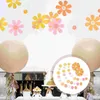 Party Decoration 5 Pcs Small Daisy Wreath Banner Classroom Decor Decorations Flower Garland Bunting Paper Birthday Hanging