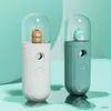Humidificadores Humidificador de aire portátil Adorable para mascotas, recargable por USB, fabricante de niebla de agua inteligente, Mini humidificador de aromaterapia facial al vapor