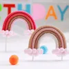 Festive Supplies Cake Insert Unique Design Decoration Hand-woven 3D Girls Baking Props Birthday Supply
