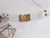 Bracelet en cuir en alliage en alliage en alliage en alliage doré EWQ Spring pour femmes accessoires féminins transparents PF168 231221