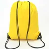 Utomhuspåsar Vattentät sport Gym Bag dragstring Sack Sport Fitness Travel Outdoor Ryggsäck Kopplingspåsar Simning av basket Yoga Väskor L231224