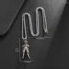 Hanger kettingen 3D anime personage ketting ketting heren gepersonaliseerde creatieve trui keten mode trend hiphop nautical avontuur cadeau