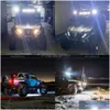 Filtro de combustível filtro de óleo de carro 3 barra de luz LED 1600lm inundação fora da estrada acionando luzes de neblina de nevoeiro Jeep trabalha para entrega de van campista m dhojn