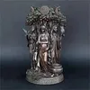 Harts konst grekisk gudinnestaty figur Ancient grekiska religiösa hecate gudinna skulptur hem dekor prydnad miniatyrer hantverk 231222