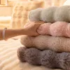 Les couvercles de chaise épaississent un faux couvercle de canapé en peluche pour le salon inclinable inclinable canapé housse de mobilier protecteur coussin hiver