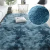14091 Plush Carpet Living Room Decoration Fluffy Rug Thick Bedroom Carpets Anti-slip Floor Soft Lounge Rugs Solid Large Carpets 231221