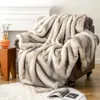 Одеяла Battilo Faux Furse Forel for Bed Luxury Decor Blanke Super Speak Fuzzy Winter теплый бросок диван