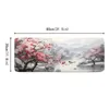 Tableau de table 80 cm de peinture de paysage chinois rose rose