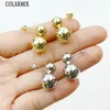 Chandelier enveloppe 10 paires Simple Smooth Metallic Balls Moucles d'oreilles vintage Classic Women Jewelry Gift 30864 231222