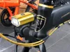 Fahrradabzeichen Weiche Aluminiumlegierung Aufkleber für MTB BMX Klappernrad -Vorderrahmen Zyklus -Zubehör Emblem Rohr DIY 231221