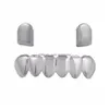 Grillz, Dental Grills 18k Real Gold Grillz Dental Buck Fang Grills Braces Plain Punk Hiphop Up 2 Bottom 6 dents Cap de dents Cosplay Co Dhx7q