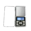 Mini Electronic Digital Scale smycken väger skala Balance Pocket Gram LCD Display Scale With Retail Box 500g/0,1 g 200 g/0,01 g ll