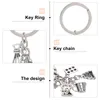 Keychains Creative Cake Series Baking Charm Chain Chain Delicle Ring Acessório