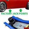 Lifting Tools Accessories New Floor Slotted Car Jack Rubber Pad Frame Protector Adapter Jacking Tool Pinch Weld Side Disk For Lexus Su Dhkyi