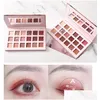 Lidschatten 18 Farben Aromen Neue nackte Lidschatten Palette Langlebige MTI Reflektierende schimmere matte Glitzer gepresste Perlen Make -up Drop de dh2x1