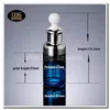 Garrafas de armazenamento 50 ml de gotas de gotas de vidro azul e líquido com db25-50ml