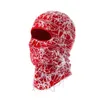 Bérets Masque de ski de ski complet en tricot en tricot en détresse pour hommes Chapeaux de gabares Skullies Camouflage Hiver Bonnet chaud Windproof