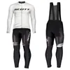 Scott Pro Team Cylersey Jersey Set abiti da mountain bike a maniche lunghe indossare il maillot ropa ciclismo da corsa per biciclette 231221