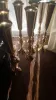 75cm/100cm 높이) 새로운 스타일 금 정신 도로 리드 웨딩 꽃병 웨딩 웨딩 테이블 중심 이벤트 파티 꽃 선반 홈 장식