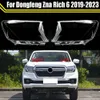 Carteiro frontal da cabeça da cabeça do farol da cabeça Luminagem leve Lente de vidro automático Lente de vidro para Dongfeng ZNA Rich 6 2019-2023 Tampa do farol