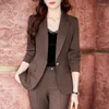 Women's Two Piece Pants High Sense Suit Autumn 2023 Spring And Business Wear Formal Small Casual Jacket