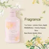 Body lavage 480 ml Gel de douche à parfum de freesia fabriqué au Japon pour les hommes et les femmes