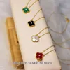 New Lucky Clover Necklace Women's Instagram Minimalist High Grade Clavicle Chain Pendant Girlfriend Gift