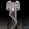 Lampadiers 20/25 cm Crystal Lampadellier Luce moderna Lampada a soffitto Fla fila lampada leggera per corridoio per corridoio portico corridoio corridoio