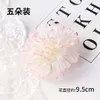 Dekorativa blommor Simulering Rose Carnation Flower Cake Decoration tredimensionell sidenduk Fake Dessert Decorati