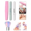 Nail Art Kits YIKOOLIN Complete Care Accessories And Tools Dead Skin Fork Steel Pusher Scissors File For Manicure Set