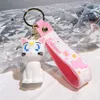 Figura de dibujos animados accesorios colgantes PVC suave Sailor Moon Anime llavero