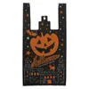 Wrap Prezent Wrap 100pcs Śliczne dyniowe cukierki Festiwal Święta duża zdolność Halloween Torby Party Plastic Home Cookie Portable z