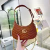 3Aquality Handbags حقائب جلدية حقيقية سلسلة محفظة أزياء مخلب مظروف سيدة Brown Lostts Counter Bage Cowhide Handbag Presbyopic Presents Messenger Women