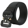 Cintura di nylon tattica Swat Combat Mulle Cinture di MOLLE Army Metal Buckle Attrezzatura di sopravvivenza Cinture di jeans Cincolo in vita 125 135CM224H