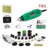 Professiona Electric Forets Dremel 260W MINI DROY SCIRVER ROTARY TOL POLIGING HINE POWER 5VARIABLE SPEED GRAVERS PENS AVEC ACCÈS DHZWB