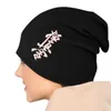 Berets karate kyokushin bonnet czapka na drutach mężczyźni kobiety moda unisex sztuk walki zimowe ciepłe czapki czapki czapki