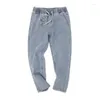 Jeans maschi primaverili larghi oversize pantaloni in cotone elastico in denim pantaloni maschi maschi ragazzi abbigliamento autunno vintage 2023